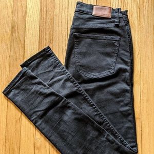 Madewell 10” Riser Black Skinny Skinny Jeans